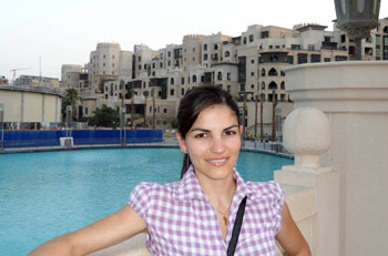 Elisabetta Puddu si è trasferita a vivere e lavorare a Dubai